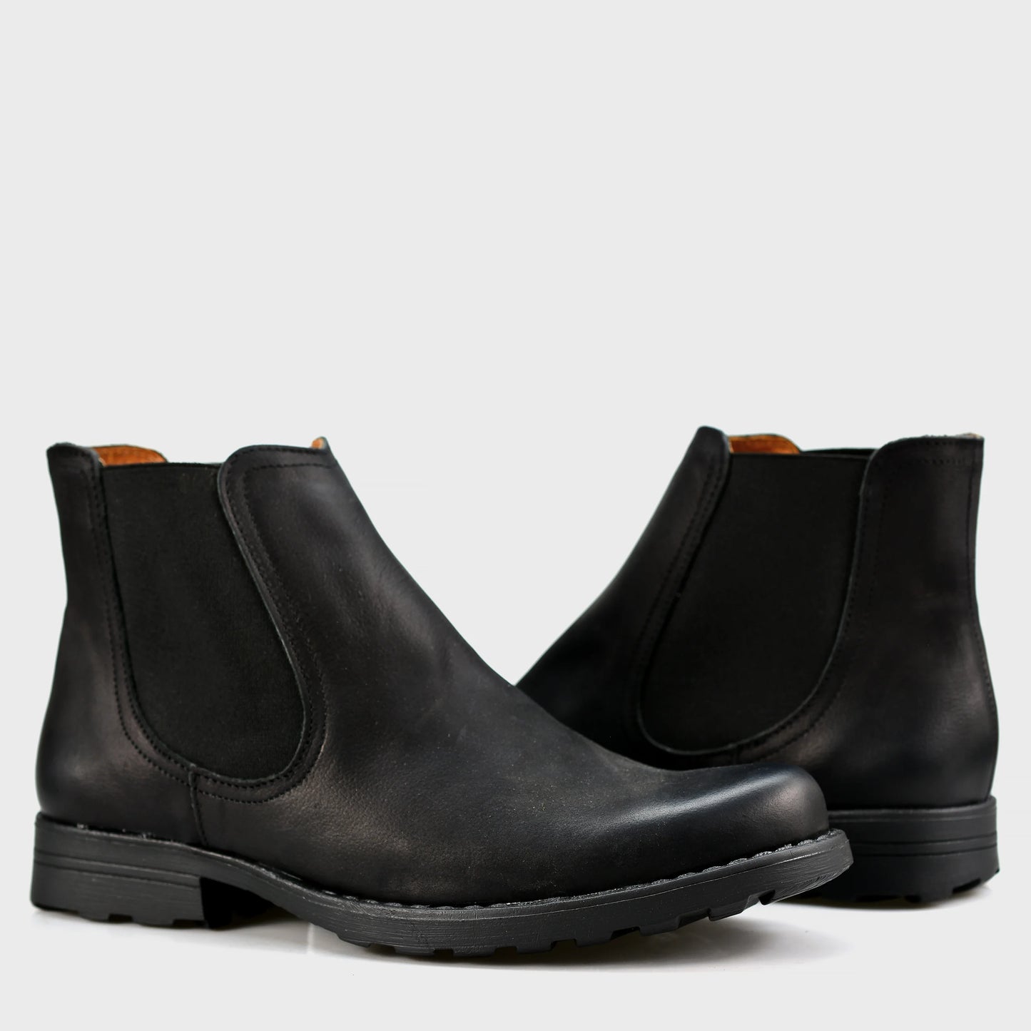 Sztyblety męskie skórzane czarne – York | Jordan Handmade Shoes