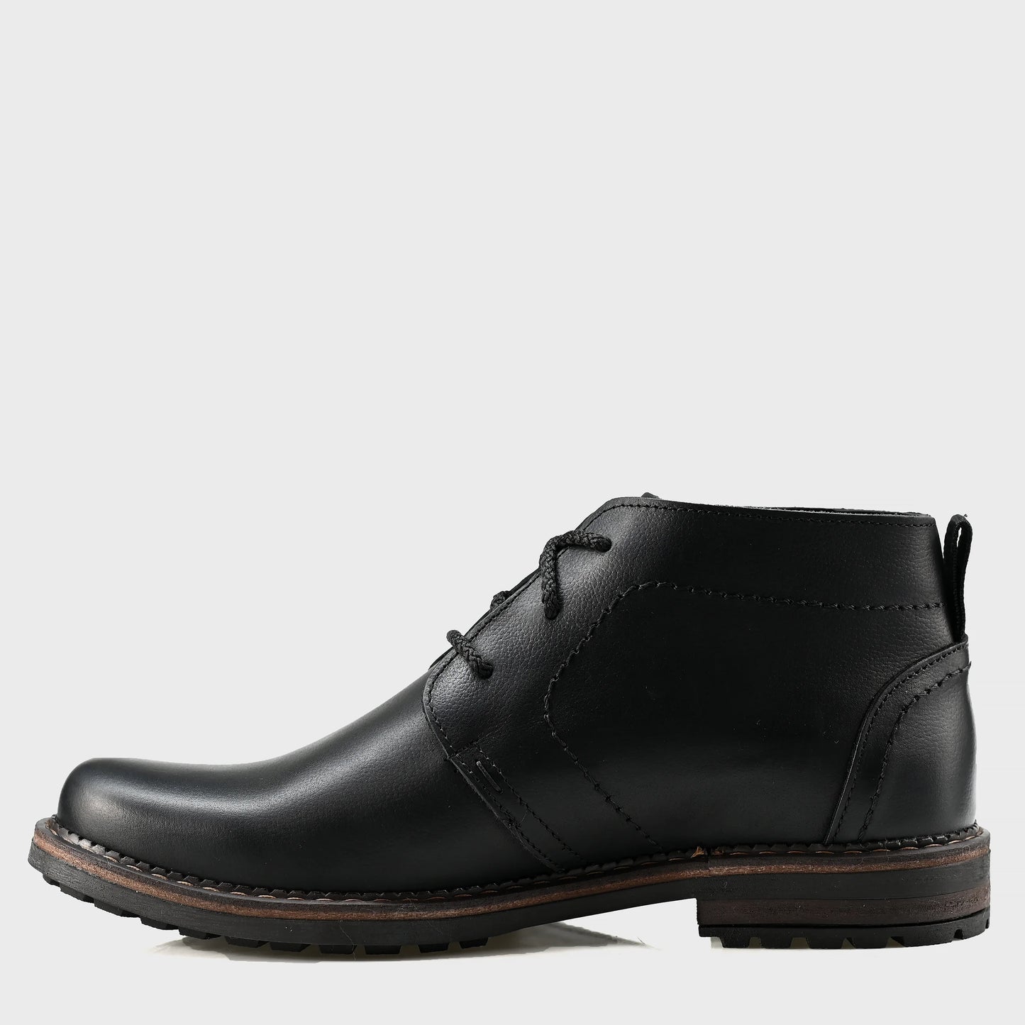 Sztyblety męskie skórzane czarne – Hawk | Jordan Handmade Shoes – zdjęcie 2