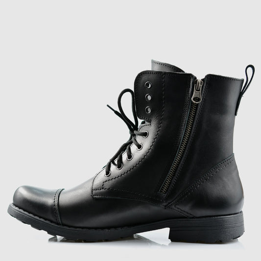 Sztyblety męskie skórzane czarne – Elegant | Jordan Handmade Shoes