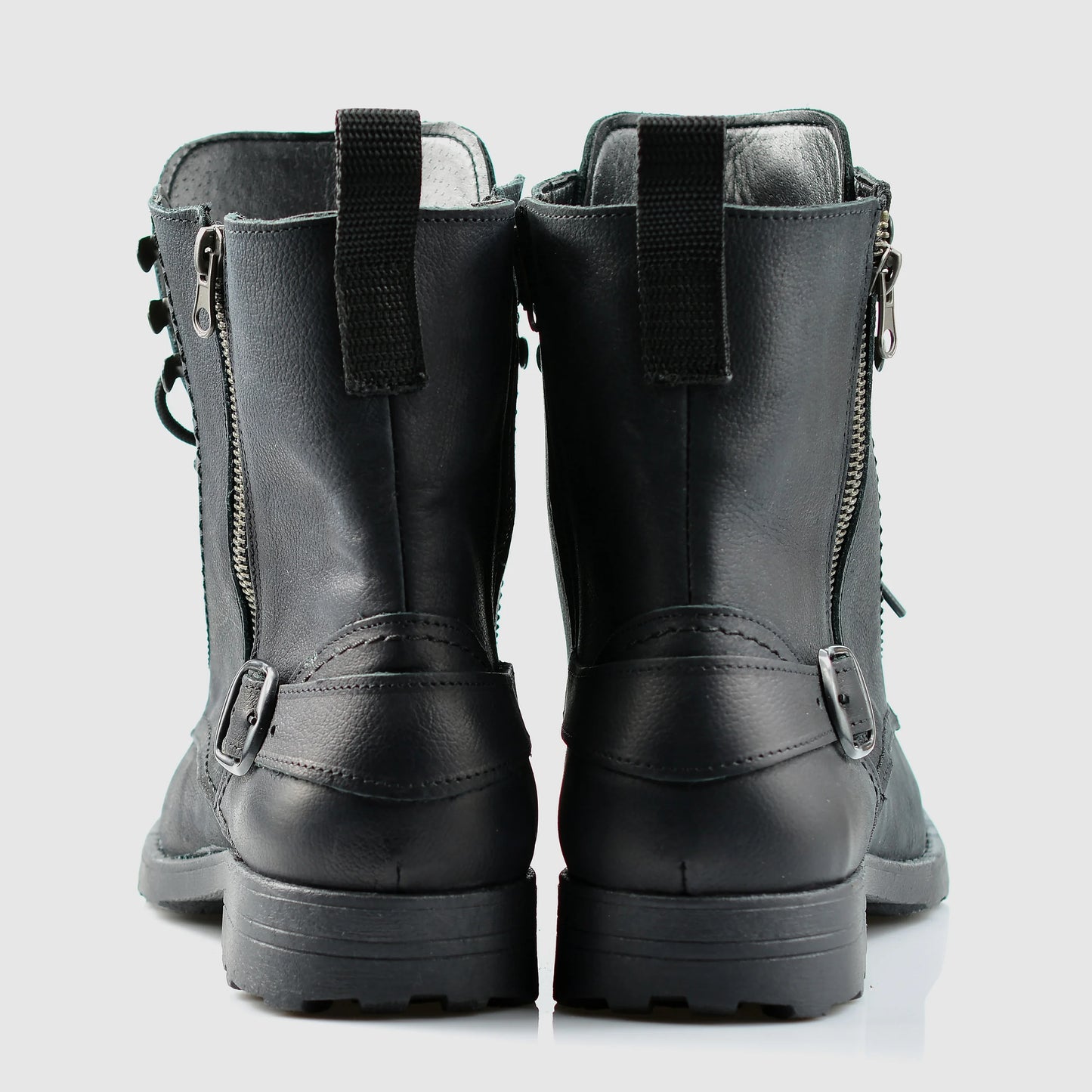 Sztyblety męskie skórzane czarne – Alex | Jordan Handmade Shoes