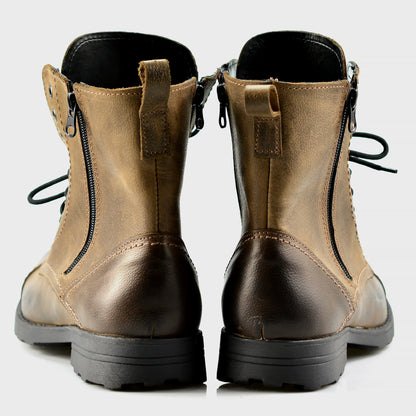 Sztyblety męskie skórzane brązowe – Elegant | Jordan Handmade Shoes – zdjęcie 5