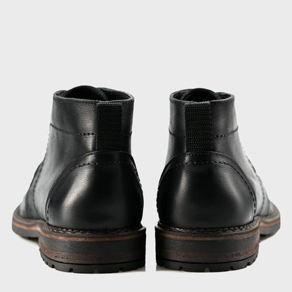 Sztyblety męskie skórzane czarne – Hawk | Jordan Handmade Shoes – zdjęcie 5