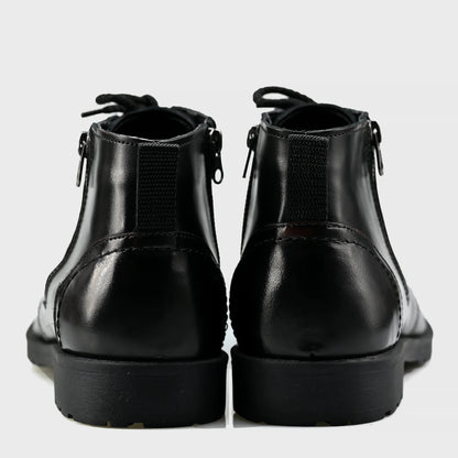 Sztyblety męskie skórzane czarne – Raven | Jordan Handmade Shoes