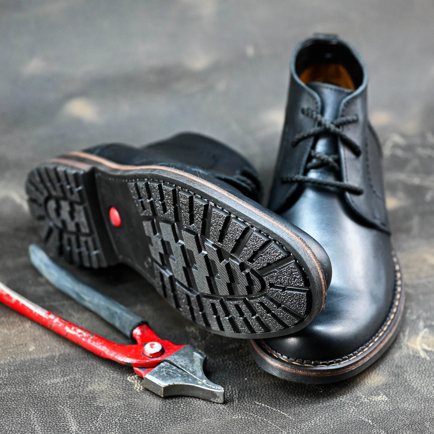 Sztyblety męskie skórzane czarne – Hawk | Jordan Handmade Shoes – zdjęcie 8