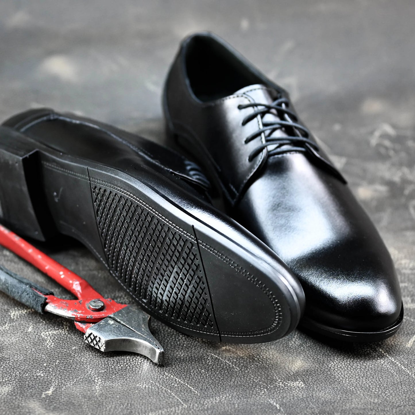 Czarne skórzane półbuty męskie – Milano | Jordan Handmade Shoes