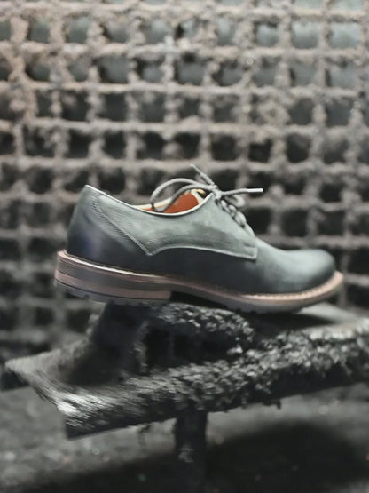 Czarne skórzane półbuty męskie – Aldo | Jordan Handmade Shoes