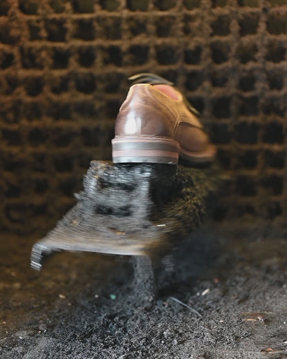 Brązowe skórzane półbuty męskie – Aldo | Jordan Handmade Shoes